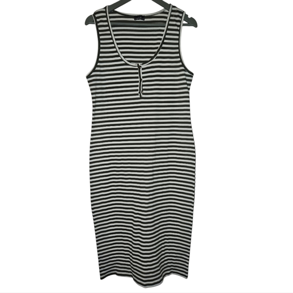 Zenobia‎ Stripped Maxi Dress 2X